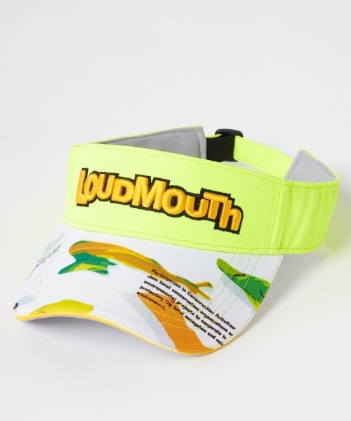 Loudmouth(ラウドマウス)の「【Loudmouth/ラウドマウス】サンバイザー ゴルフ おしゃれなギフトに最適!(サンバイザー・メンズ・その他30/その他32/その他28/その他29/その他31/その他33/グリーン系その他・FREE)」の1枚目の写真
