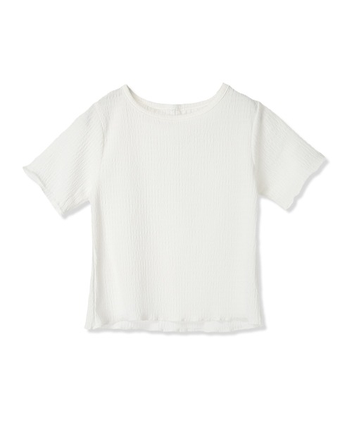 Piet(ピエット)の「ラメチュールビスチェ×カットソー セット(Tシャツ/カットソー・キッズ・ブラック/グレー・100/110/120/130)」の16枚目の写真