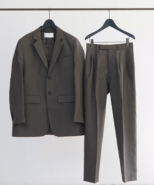 G.V.G.V.(ジーヴィージーヴィー)の「G.V.G.V. D-RING TUCK PANTS(スラックス・レディース・モカ・36)」の3枚目の写真
