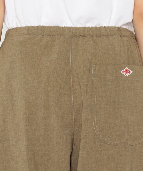 DANTON（ダントン）の「WOMEN'S WOOL LIKE STRETCH POLYESTER EASY PANTS（その他パンツ・レディース・グレー/グリーン系その他/ネイビー/ピンク・38/36）」の12枚目の写真