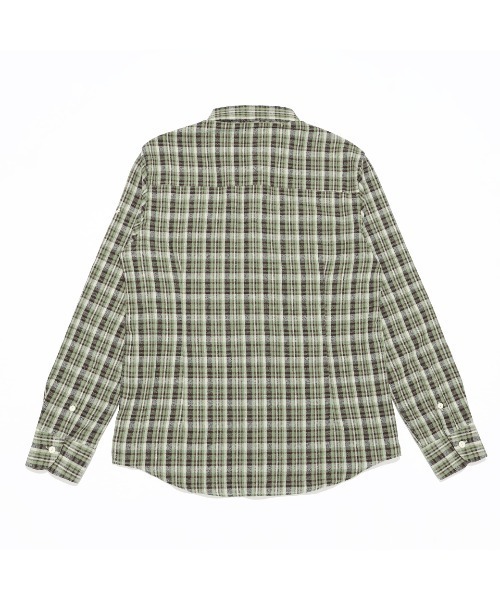TMT（ティーエムティー）の「COUNTRY CHECK SOFT LONG SLEEVE SHIRT（シャツ/ブラウス・メンズ・グリーン/ベージュ/ブルー・MEDIUM/LARGE/X-LARGE）」の9枚目の写真