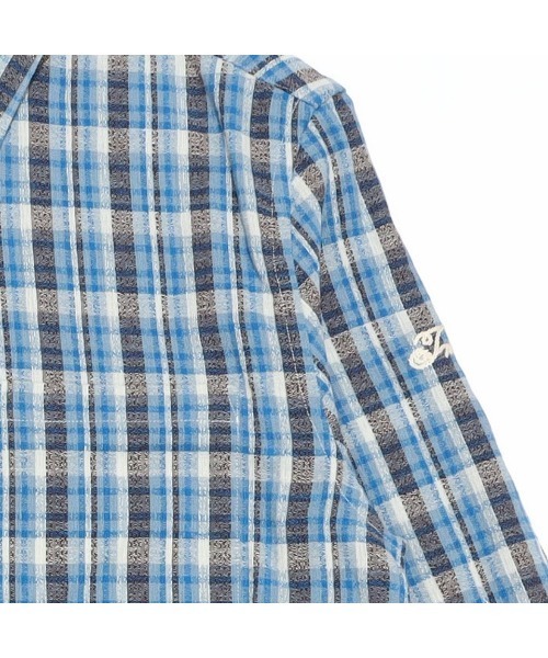 TMT（ティーエムティー）の「COUNTRY CHECK SOFT LONG SLEEVE SHIRT（シャツ/ブラウス・メンズ・グリーン/ベージュ/ブルー・MEDIUM/LARGE/X-LARGE）」の11枚目の写真