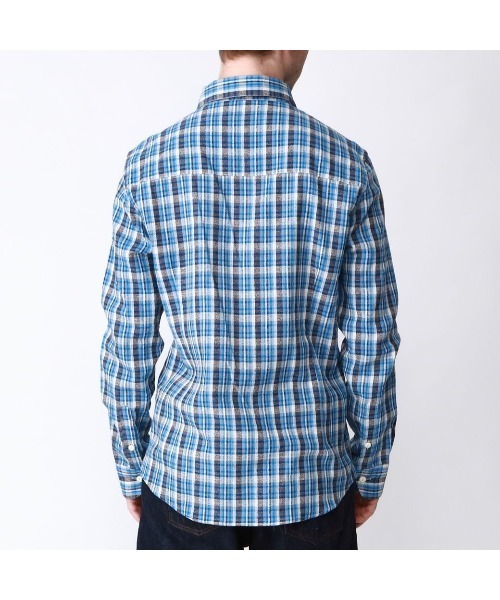 TMT（ティーエムティー）の「COUNTRY CHECK SOFT LONG SLEEVE SHIRT（シャツ/ブラウス・メンズ・グリーン/ベージュ/ブルー・MEDIUM/LARGE/X-LARGE）」の12枚目の写真