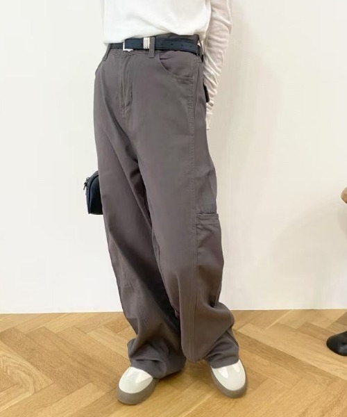 mebole（メボレ）の「ゆったりカジュアルワイドレックデニム（デニムパンツ・レディース・グレー・LARGE/MEDIUM）」の18枚目の写真