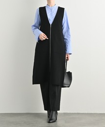 aunt lily | ジップアップジレ(ベスト)