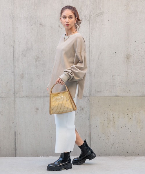 HEREIAM(ヘレイアム)の「【HEREIAM】ミラロゴライナーミニBAG(ハンドバッグ・レディース・ゴールド/シルバー/レッド/バイオレット/ブラック・FREE)」の7枚目の写真