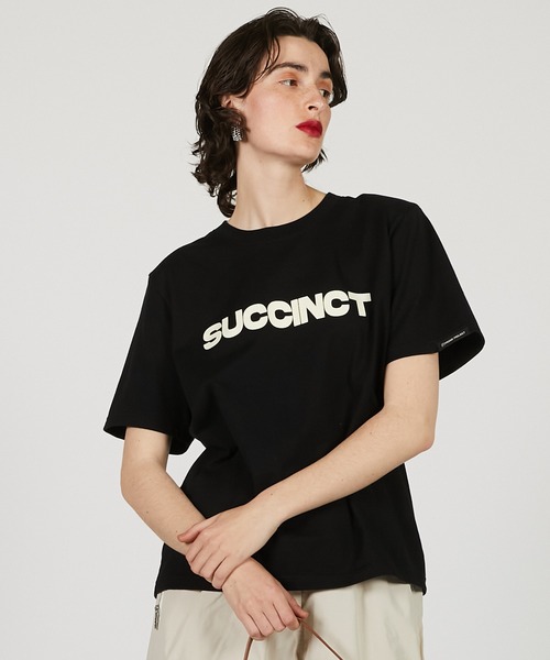 PRANK PROJECT（プランクプロジェクト）の「パワーショルダーロゴTEE / Power Shoulder Logo Tee（Tシャツ/カットソー・レディース・ホワイト/ライトグレー/ブラック・FREE）」の3枚目の写真