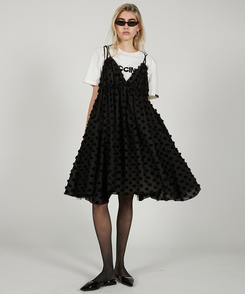 PRANK PROJECT（プランクプロジェクト）の「パワーショルダーロゴTEE / Power Shoulder Logo Tee（Tシャツ/カットソー・レディース・ホワイト/ライトグレー/ブラック・FREE）」の18枚目の写真