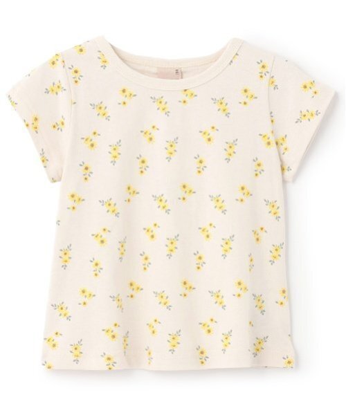 petit main(プティマイン)の「【プティプラ】GIRLS半袖T(Tシャツ/カットソー・キッズ・レッド/ライトピンク/オフホワイト/ライトブルー/エメラルド/マルチ/ライトベージュ/ネイビー/イエロー/ラベンダー・130cm/100cm/80cm/90cm/110cm/120cm)」の3枚目の写真