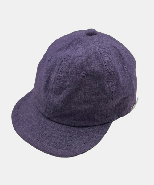 HUNTISM（ハンティズム）の「HUNTISM ハンティズム / RS Umpire Cap ポケッタブルリップストップアンパイアキャップ / htm251004（キャップ・メンズ・グレー/パープル/イエロー/ブルー・FREE）」の3枚目の写真
