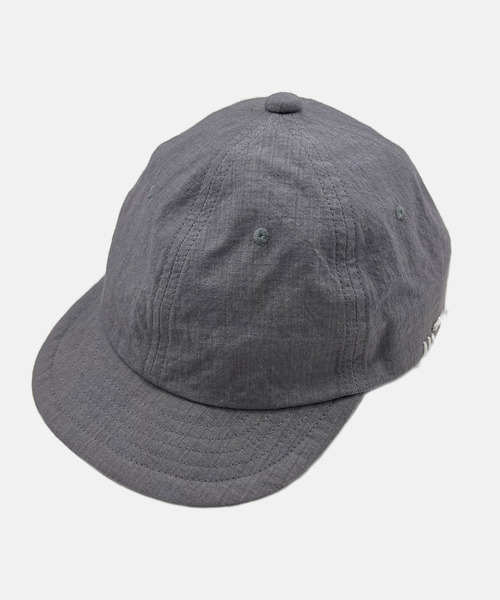HUNTISM（ハンティズム）の「HUNTISM ハンティズム / RS Umpire Cap ポケッタブルリップストップアンパイアキャップ / htm251004（キャップ・メンズ・グレー/パープル/イエロー/ブルー・FREE）」の2枚目の写真