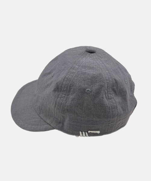 HUNTISM（ハンティズム）の「HUNTISM ハンティズム / RS Umpire Cap ポケッタブルリップストップアンパイアキャップ / htm251004（キャップ・メンズ・グレー/パープル/イエロー/ブルー・FREE）」の17枚目の写真