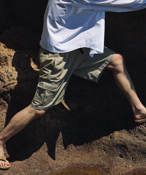 Gramicci（グラミチ）の「Gramicci / グラミチ 別注 アーカイブ カーゴ ショーツ（カーゴパンツ・メンズ・ブラック系その他/ピンク/ブラウン/ベージュ・X-LARGE/MEDIUM/LARGE）」の6枚目の写真