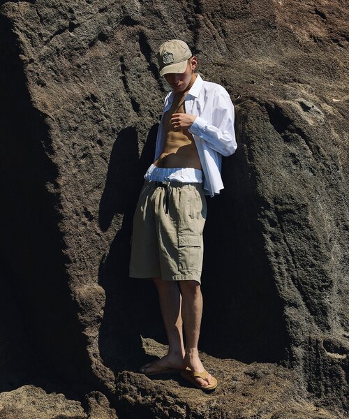 Gramicci（グラミチ）の「Gramicci / グラミチ 別注 アーカイブ カーゴ ショーツ（カーゴパンツ・メンズ・ブラック系その他/ピンク/ブラウン/ベージュ・X-LARGE/MEDIUM/LARGE）」の7枚目の写真