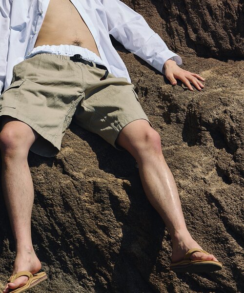 Gramicci（グラミチ）の「Gramicci / グラミチ 別注 アーカイブ カーゴ ショーツ（カーゴパンツ・メンズ・ブラック系その他/ピンク/ブラウン/ベージュ・X-LARGE/MEDIUM/LARGE）」の8枚目の写真