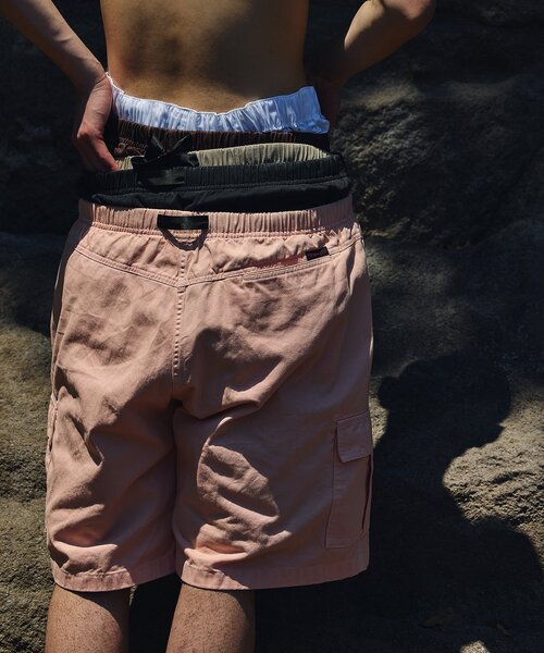 Gramicci（グラミチ）の「Gramicci / グラミチ 別注 アーカイブ カーゴ ショーツ（カーゴパンツ・メンズ・ブラック系その他/ピンク/ブラウン/ベージュ・X-LARGE/MEDIUM/LARGE）」の12枚目の写真