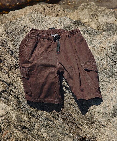 Gramicci（グラミチ）の「Gramicci / グラミチ 別注 アーカイブ カーゴ ショーツ（カーゴパンツ・メンズ・ブラック系その他/ピンク/ブラウン/ベージュ・X-LARGE/MEDIUM/LARGE）」の13枚目の写真