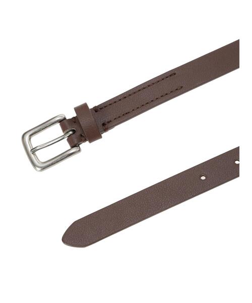 Lugnoncure（ルノンキュール）の「配色ステッチベルト（ベルト・レディース・ブラウン/ブラック・F）」の5枚目の写真