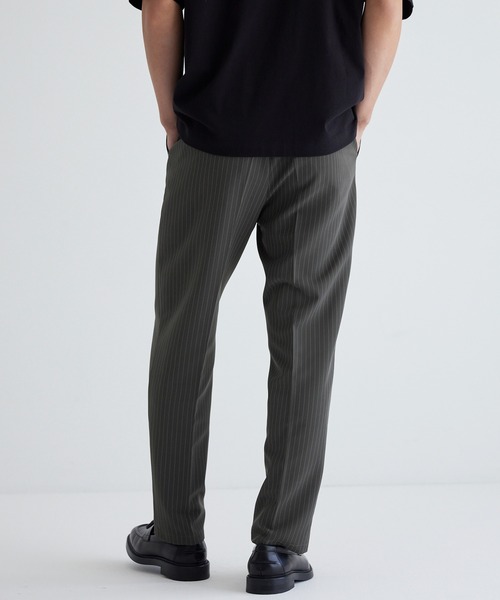 coca（coca）（コカ）の「3Dストレッチスラックス（スラックス・メンズ・ブラック/ストライプ・M/L/XL）」の6枚目の写真