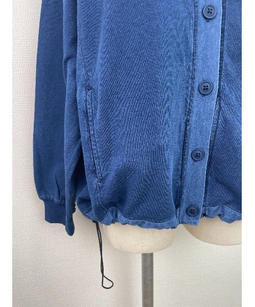 Rydia（リディア）の「インディゴカーディガン（カーディガン/ボレロ・レディース・ブルー/ネイビー・M）」の7枚目の写真
