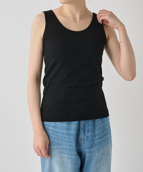 LIVETART（リヴェタート）の「カップツキタンクトップ（タンクトップ・レディース・ブラック/グレー/ホワイト・FREE）」の9枚目の写真