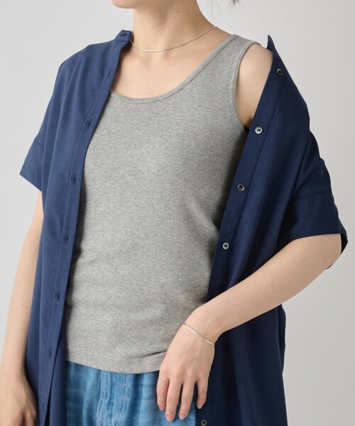 LIVETART（リヴェタート）の「カップツキタンクトップ（タンクトップ・レディース・ブラック/グレー/ホワイト・FREE）」の18枚目の写真