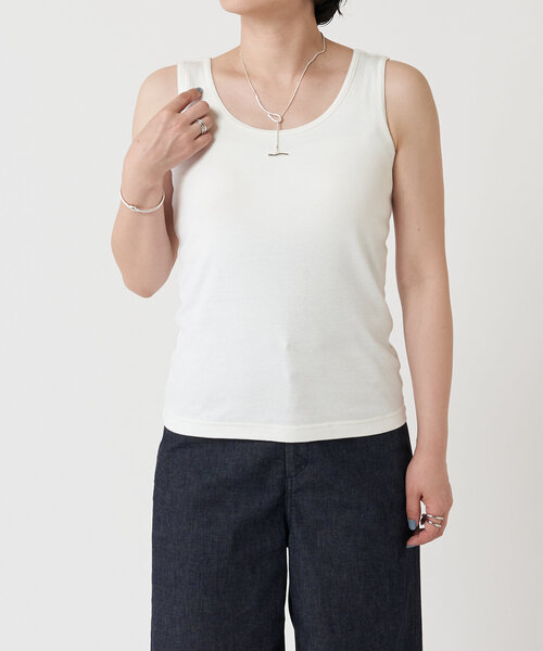 LIVETART（リヴェタート）の「カップツキタンクトップ（タンクトップ・レディース・ブラック/グレー/ホワイト・FREE）」の19枚目の写真