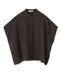 GALERIE VIE（ギャルリー ヴィー）の「フレンチリネン スタンドカラーシャツ（シャツ/ブラウス）」