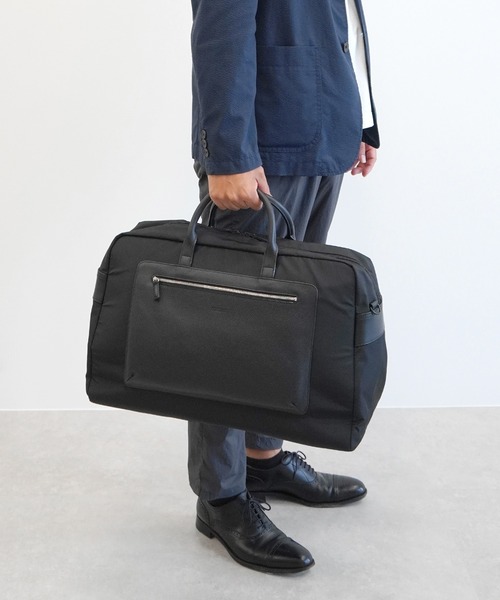 MACKINTOSH PHILOSOPHY(マッキントッシュ フィロソフィー)の「ボストンバッグ グリーノツク 17736(ボストンバッグ・メンズ・ベージュ系その他/ネイビー/ブラック・FREE)」の5枚目の写真