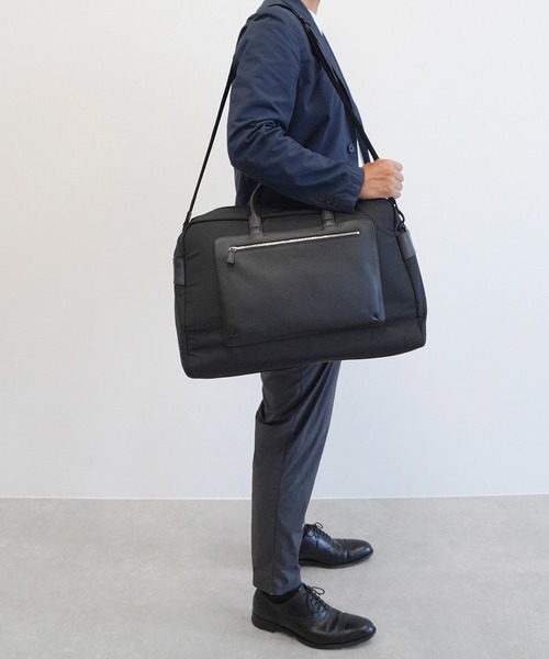 MACKINTOSH PHILOSOPHY(マッキントッシュ フィロソフィー)の「ボストンバッグ グリーノツク 17736(ボストンバッグ・メンズ・ベージュ系その他/ネイビー/ブラック・FREE)」の6枚目の写真