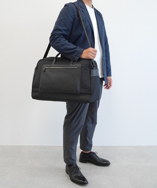 MACKINTOSH PHILOSOPHY(マッキントッシュ フィロソフィー)の「ボストンバッグ グリーノツク 17736(ボストンバッグ・メンズ・ベージュ系その他/ネイビー/ブラック・FREE)」の8枚目の写真