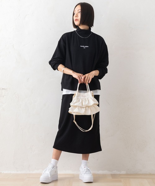 Lee リー フリルデザイン 2WAY ミニショルダーバッグ