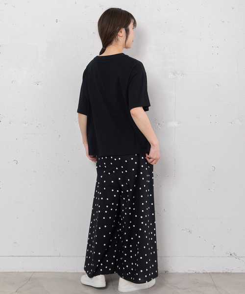 POU DOU DOU（プードゥドゥ）の「ランダムフリルTee（Tシャツ/カットソー・レディース・オフホワイト/ブラック/ダークグリーン・M/3）」の14枚目の写真