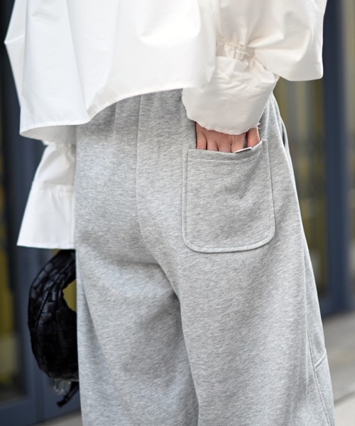 Marient(マリエント)の「カットワークWストリングPT(スウェットパンツ・レディース・アイボリー・FREE)」の14枚目の写真