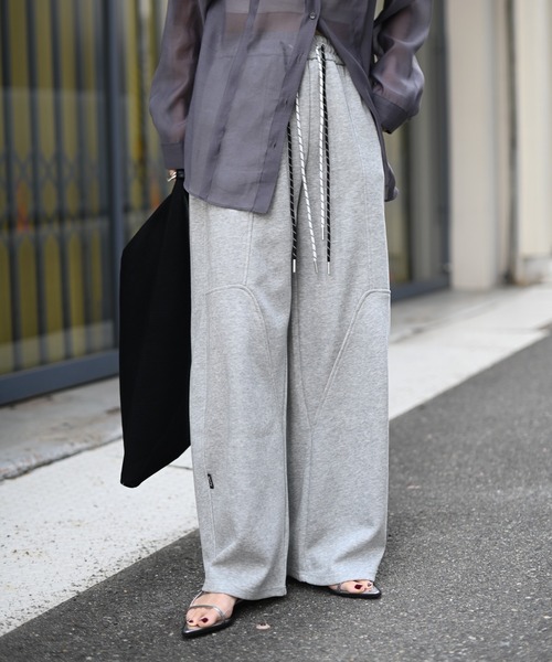 Marient(マリエント)の「カットワークWストリングPT(スウェットパンツ・レディース・アイボリー・FREE)」の17枚目の写真