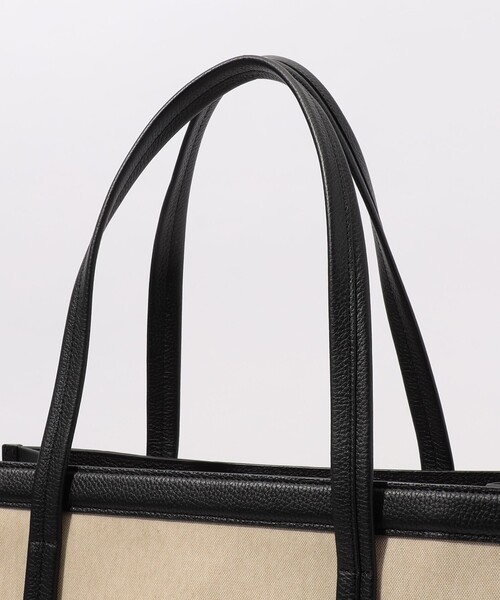 TOMORROWLAND （トゥモローランド）の「TOMORROWLAND キャンバスレザーコンビ トートバッグ（トートバッグ・メンズ・ブラック系その他・FREE）」の6枚目の写真