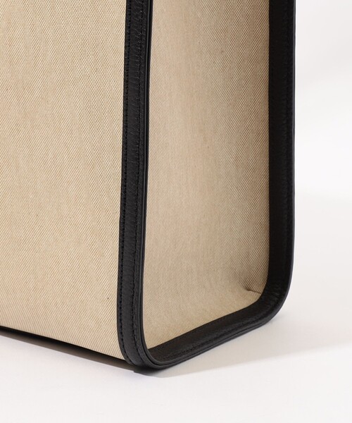 TOMORROWLAND （トゥモローランド）の「TOMORROWLAND キャンバスレザーコンビ トートバッグ（トートバッグ・メンズ・ブラック系その他・FREE）」の7枚目の写真