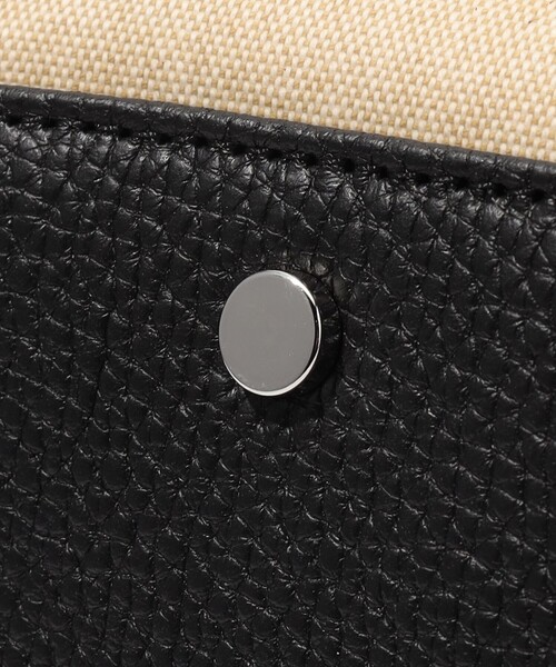 TOMORROWLAND （トゥモローランド）の「TOMORROWLAND キャンバスレザーコンビ トートバッグ（トートバッグ・メンズ・ブラック系その他・FREE）」の9枚目の写真