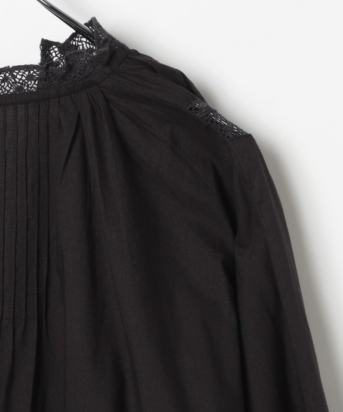 LEPSIM（レプシィム）の「ボリュームレースブラウス　323364（シャツ/ブラウス・レディース・ライトパープル/ブラック/オフホワイト・FREE）」の11枚目の写真