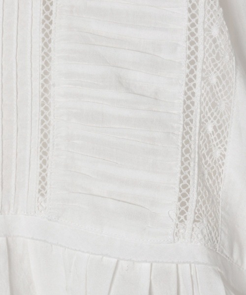 LEPSIM（レプシィム）の「ボリュームレースブラウス　323364（シャツ/ブラウス・レディース・ライトパープル/ブラック/オフホワイト・FREE）」の12枚目の写真