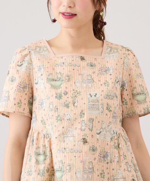 Jolly Poupee(ジョリープッペ)の「【22fabric】ジャムラボ/ ブラウス(シャツ/ブラウス・レディース・グリーン/ベージュ・40/46/42/38)」の18枚目の写真