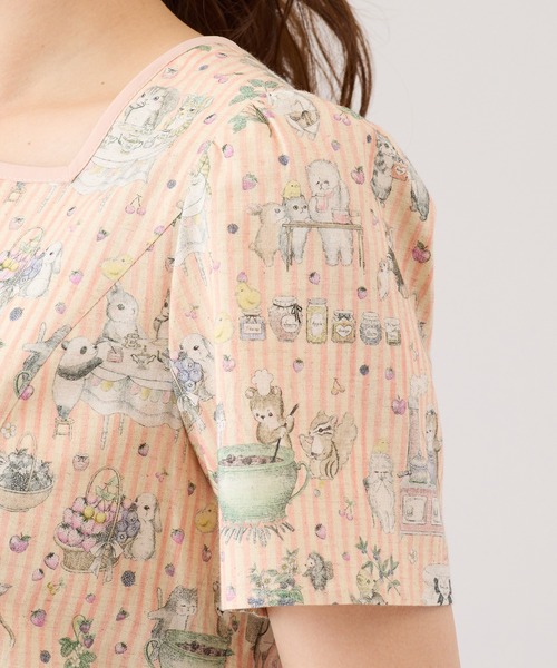 Jolly Poupee(ジョリープッペ)の「【22fabric】ジャムラボ/ ブラウス(シャツ/ブラウス・レディース・グリーン/ベージュ・40/46/42/38)」の20枚目の写真
