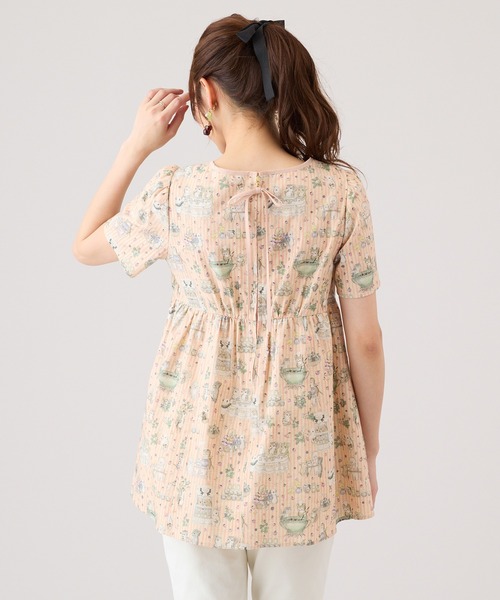 Jolly Poupee(ジョリープッペ)の「【22fabric】ジャムラボ/ ブラウス(シャツ/ブラウス・レディース・グリーン/ベージュ・40/46/42/38)」の17枚目の写真