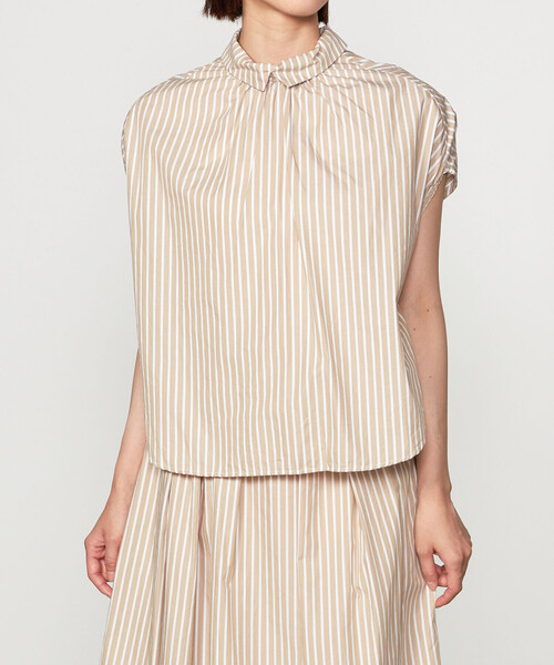 新品 スクワロルプリントボウタイチュニック