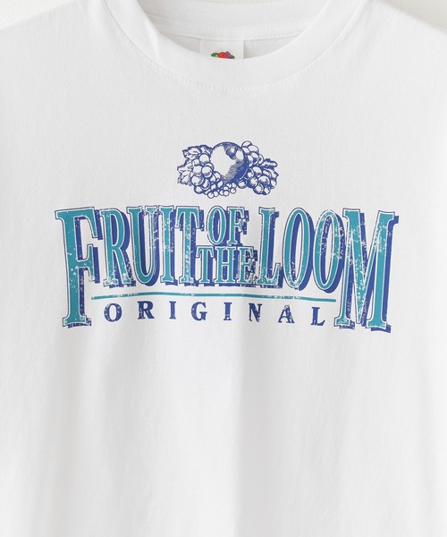 FRUIT OF THE LOOM(フルーツオブザルーム)の「FRUIT OF THE LOOM /フルーツオブザルームPrint T-Shirt B 半袖Tシャツ 2026新作 再入荷 秋服 2026年秋冬(Tシャツ/カットソー・メンズ・ホワイト/ブラック/グレー・XL/M/L)」の11枚目の写真