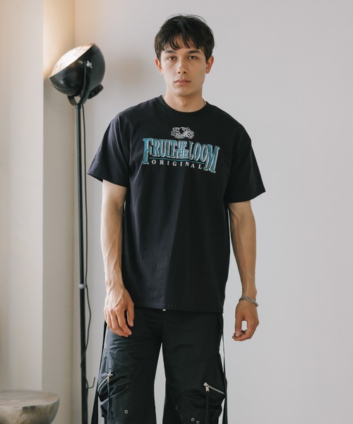 FRUIT OF THE LOOM(フルーツオブザルーム)の「FRUIT OF THE LOOM /フルーツオブザルームPrint T-Shirt B 半袖Tシャツ 2026新作 再入荷 秋服 2026年秋冬(Tシャツ/カットソー・メンズ・ホワイト/ブラック/グレー・XL/M/L)」の17枚目の写真