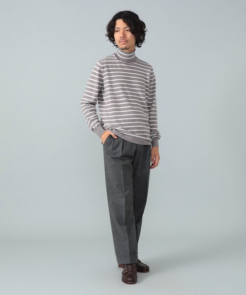 最終値下げ⭐︎美品GRAN SASSO バーガンディ タートルネック セーター48 最終値下げ⭐︎美品GRAN SASSO バーガンディ タートルネック セーター