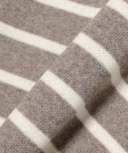 Gran Sasso(グランサッソ)の「GRAN SASSO / 12ゲージ ボーダー タートルネックニット(ニット/セーター・メンズ・ネイビー/グレー・48/46/44/52/50)」の20枚目の写真