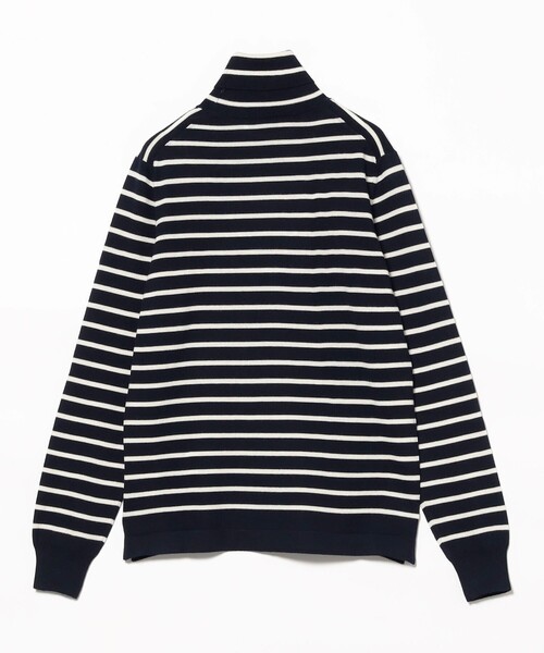 GRAN SASSO / 12ゲージ ボーダー タートルネックニット（ニット