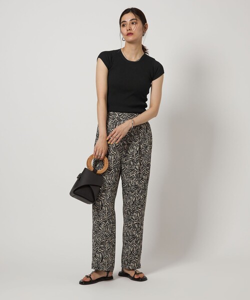 gicipi（ジチピ）の「＜gicipi＞CALCIO フレンチスリーブ Tシャツ（Tシャツ/カットソー・レディース・オフホワイト/ブラック/ライトブルー・FREE）」の11枚目の写真